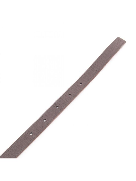 Miu Miu Belt Gold Leather